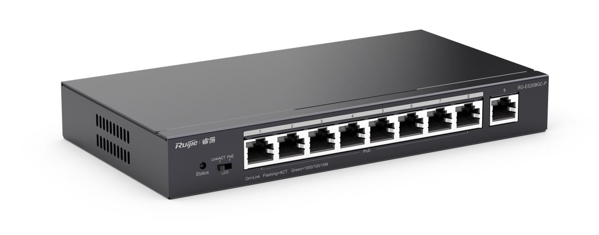 Jual Reyee 8/1 ports Gigabit PoE Smart Switch - Harga, Spesifikasi dan ...